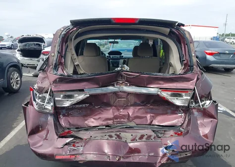 2012 Honda Odyssey Ex from USA, damaged, VIN 5FNRL5H40CB076472